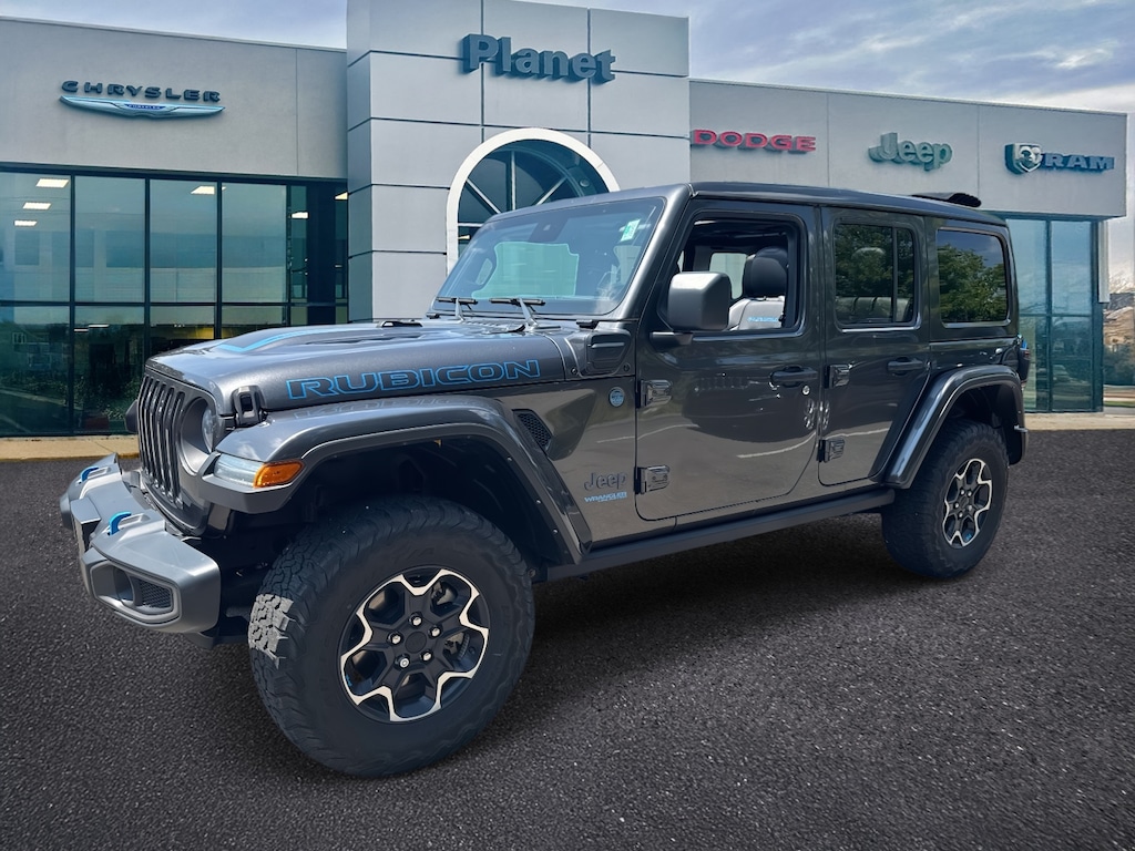 Used 2022 Jeep Wrangler 4xe Unlimited Rubicon 4x4 Sport Utility