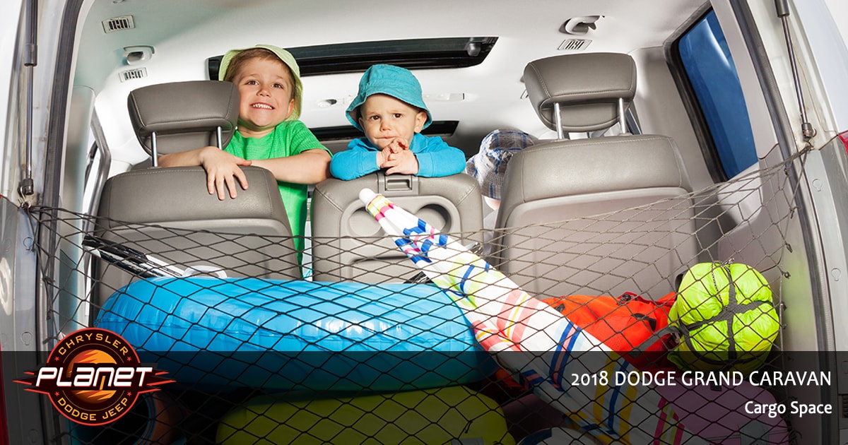 How Much Cargo Space Is In The 2018 Dodge Grand Caravan