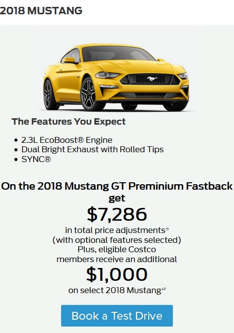 The Best Deals on the New Mustang
