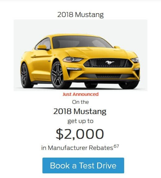 The Best Deals on the New Mustang