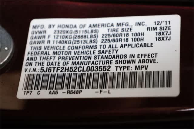 Thumbnail: 2012 Honda Crosstour - 35