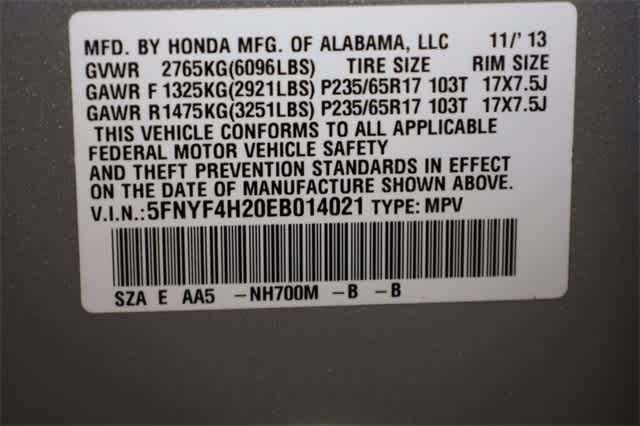 Thumbnail: 2014 Honda Pilot - 36