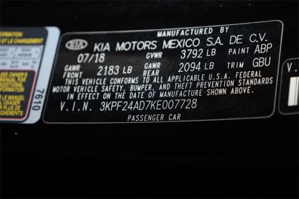 Used 2019 Kia Forte LXS Sedan