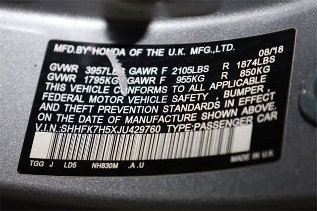 Thumbnail: 2018 Honda Civic - 35