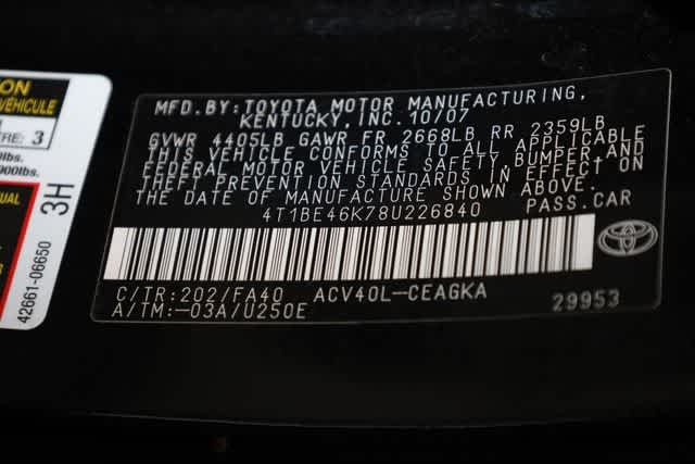 Thumbnail: 2008 Toyota Camry - 34