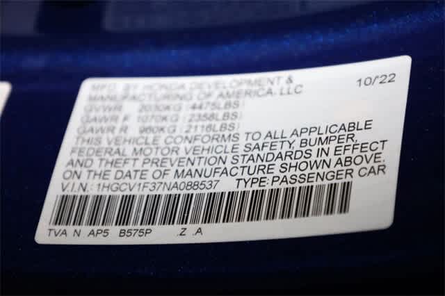 Thumbnail: 2022 Honda Accord - 38