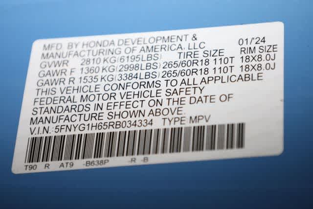 Thumbnail: 2024 Honda Pilot - 38