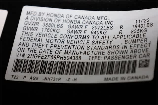 Thumbnail: 2023 Honda Civic - 37