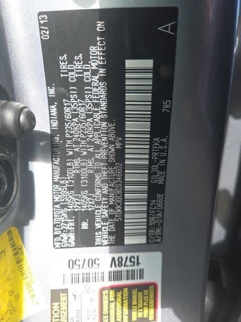 Thumbnail: 2013 Toyota Sienna - 26