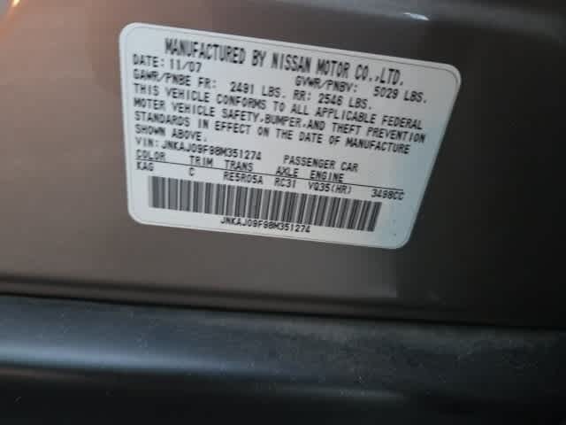 Thumbnail: 2008 INFINITI EX35 - 21