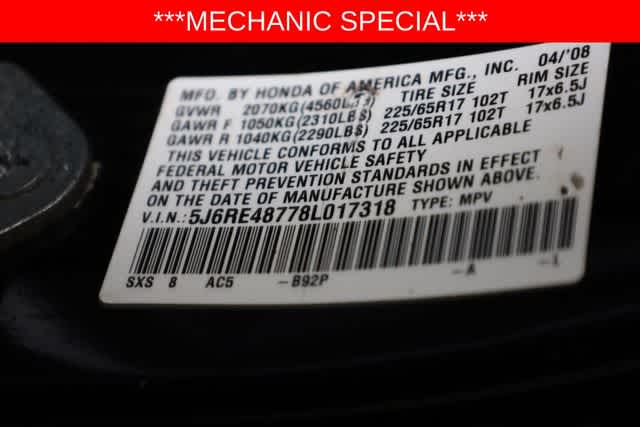 Thumbnail: 2008 Honda CR-V - 34