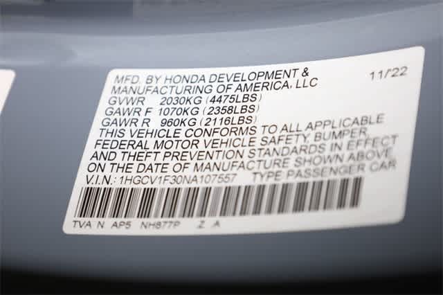 Thumbnail: 2022 Honda Accord - 37