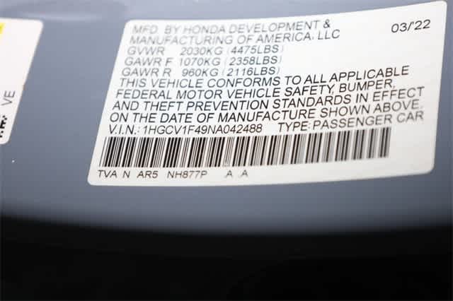 Thumbnail: 2022 Honda Accord - 37