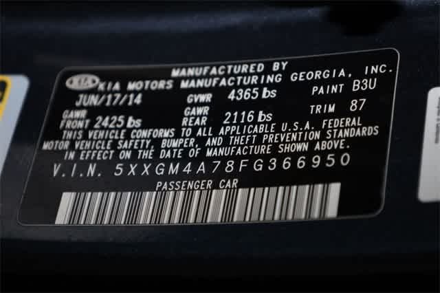 Thumbnail: 2015 Kia Optima - 34