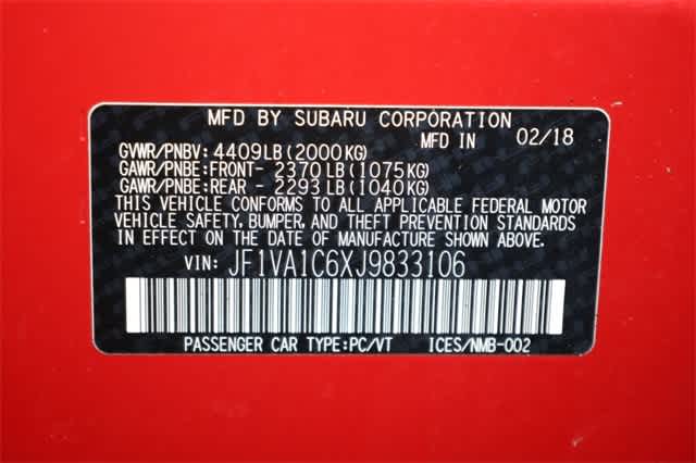 Thumbnail: 2018 Subaru WRX - 37