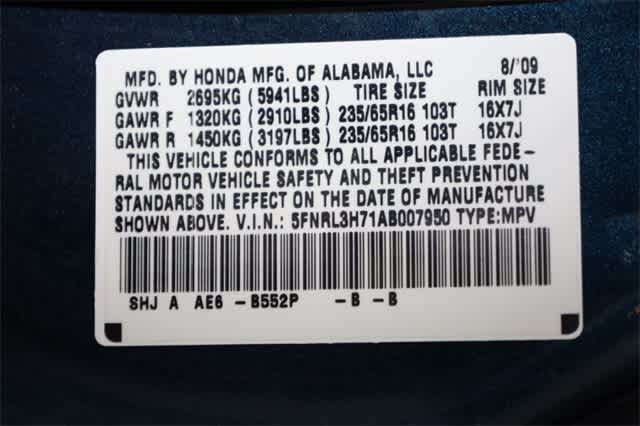 Thumbnail: 2010 Honda Odyssey - 39