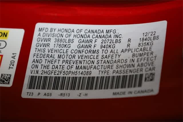 Thumbnail: 2023 Honda Civic - 37