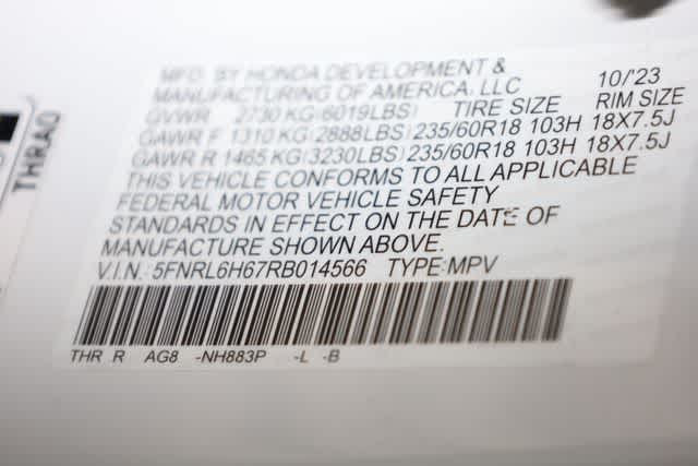 Thumbnail: 2024 Honda Odyssey - 38