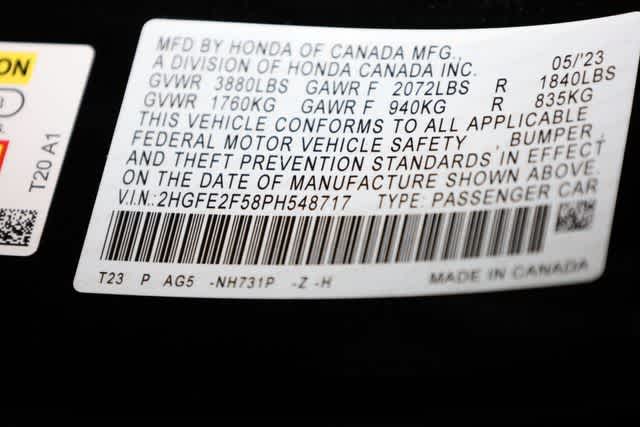 Thumbnail: 2023 Honda Civic - 36