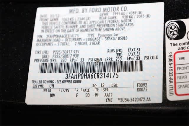 Thumbnail: 2012 Ford Fusion - 33