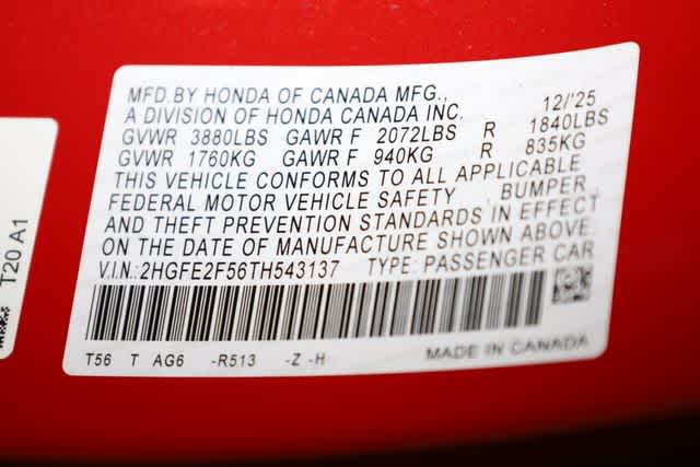 Thumbnail: 2026 Honda Civic - 37