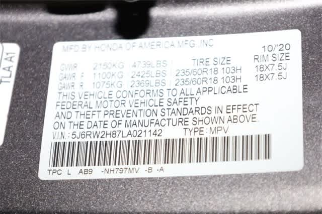 2020 Honda CR-V EX-L 37