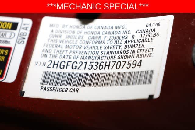 Thumbnail: 2006 Honda Civic - 36