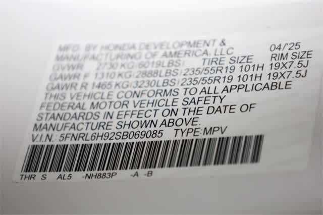 Thumbnail: 2025 Honda Odyssey - 40