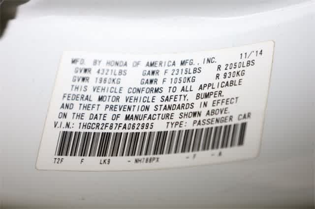 Thumbnail: 2015 Honda Accord - 37