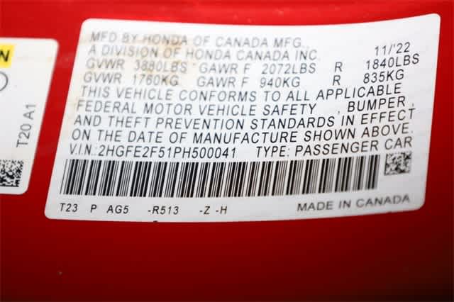 Thumbnail: 2023 Honda Civic - 37