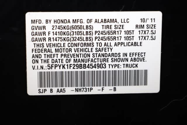 Thumbnail: 2011 Honda Ridgeline - 34
