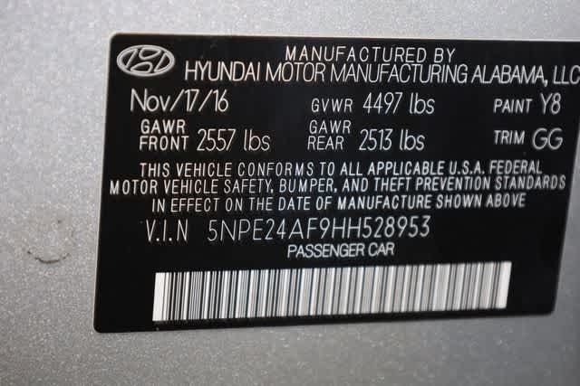 Thumbnail: 2017 Hyundai Sonata - 37
