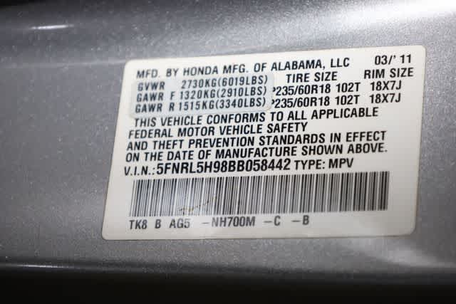 Thumbnail: 2011 Honda Odyssey - 39