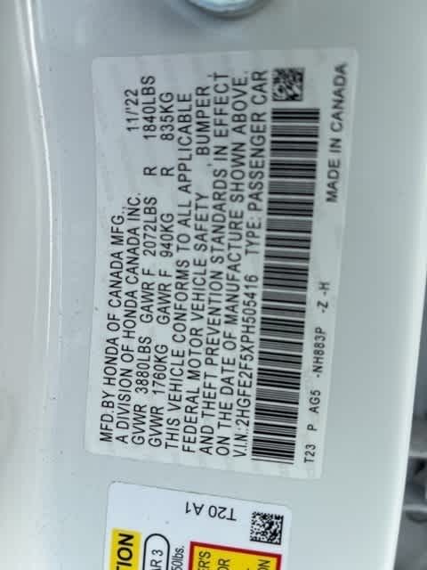 Thumbnail: 2023 Honda Civic - 23