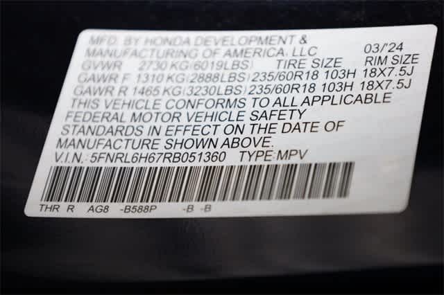 Thumbnail: 2024 Honda Odyssey - 38