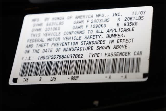 Thumbnail: 2008 Honda Accord - 32