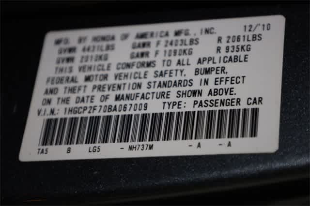 Thumbnail: 2011 Honda Accord - 31