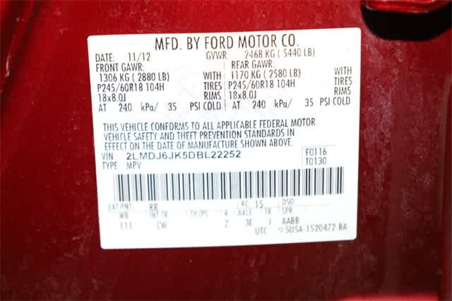 Thumbnail: 2013 Lincoln MKX - 37