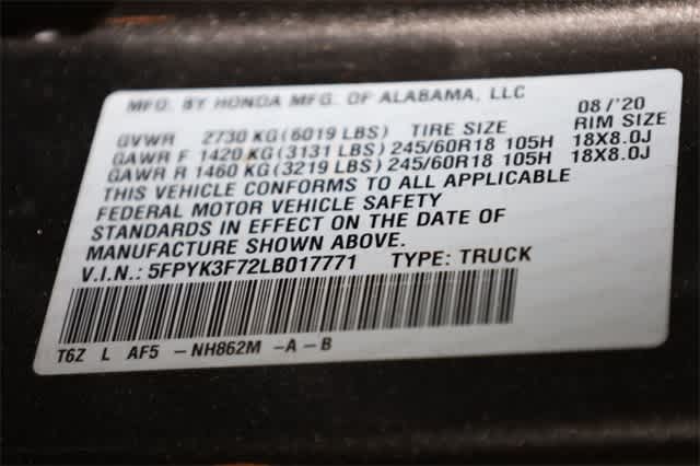 Thumbnail: 2020 Honda Ridgeline - 37