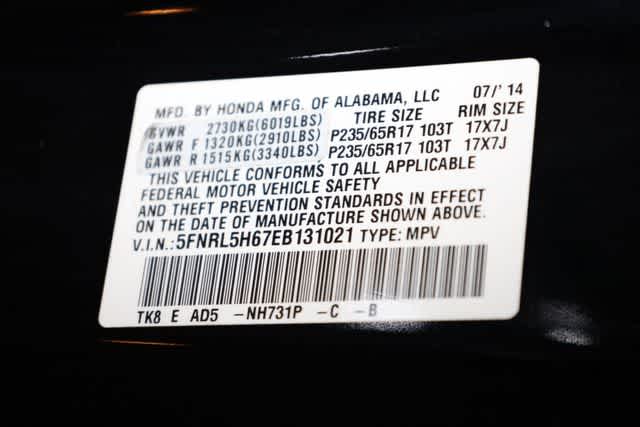 Thumbnail: 2014 Honda Odyssey - 39