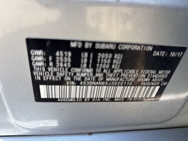 Thumbnail: 2018 Subaru Legacy - 3