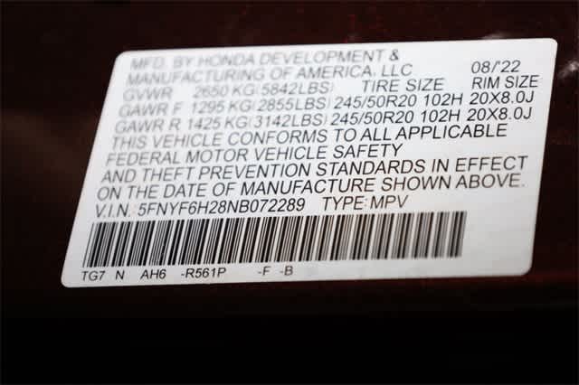 Thumbnail: 2022 Honda Pilot - 40