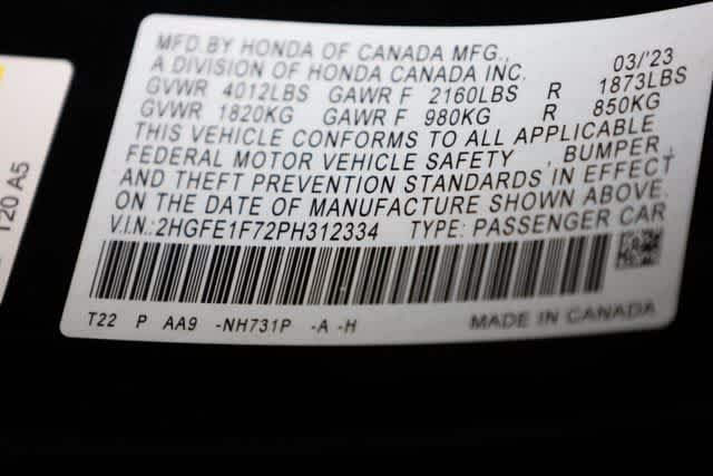 Thumbnail: 2023 Honda Civic - 38