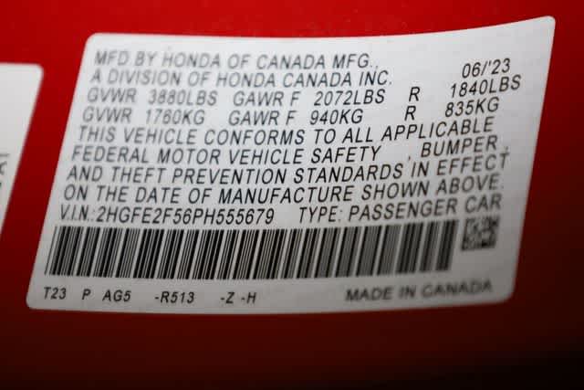 Thumbnail: 2023 Honda Civic - 37