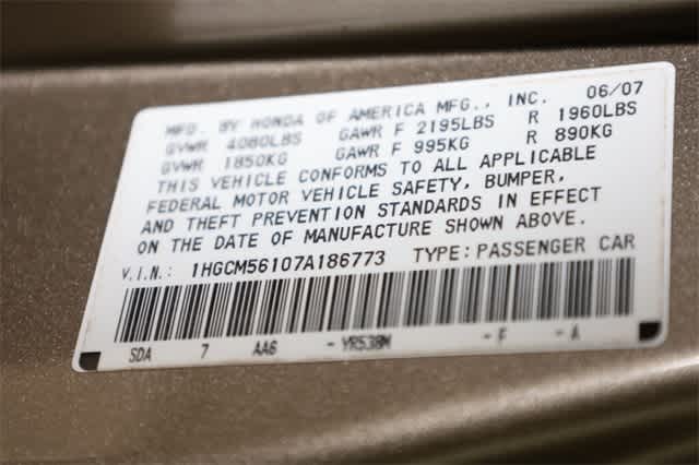 2007 Honda Accord VP 32