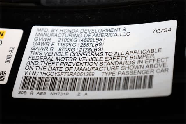 Thumbnail: 2024 Honda Accord - 37