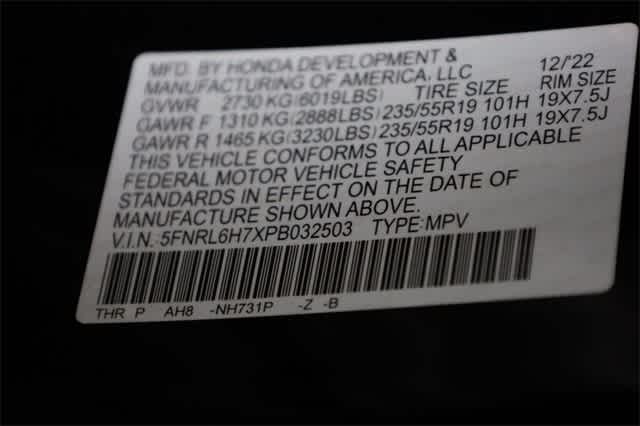 Thumbnail: 2023 Honda Odyssey - 38