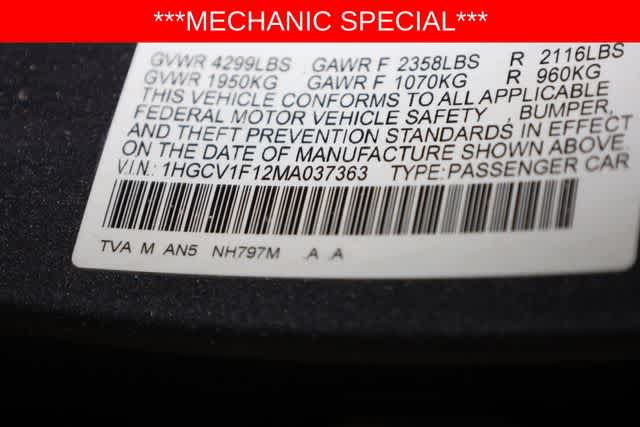 Thumbnail: 2021 Honda Accord - 38