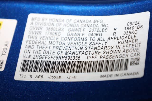 Thumbnail: 2024 Honda Civic - 37