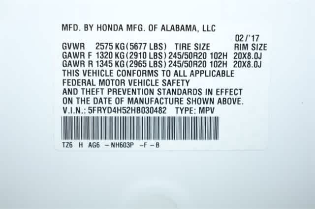 Thumbnail: 2017 Acura MDX - 40